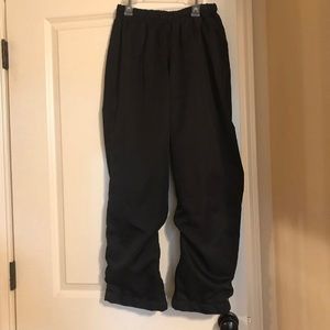 Black Varsity Sweatpants